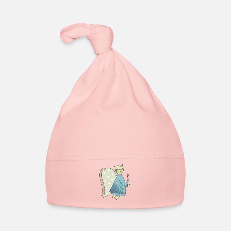 Ange de Noël. Bonnet bio Bébé