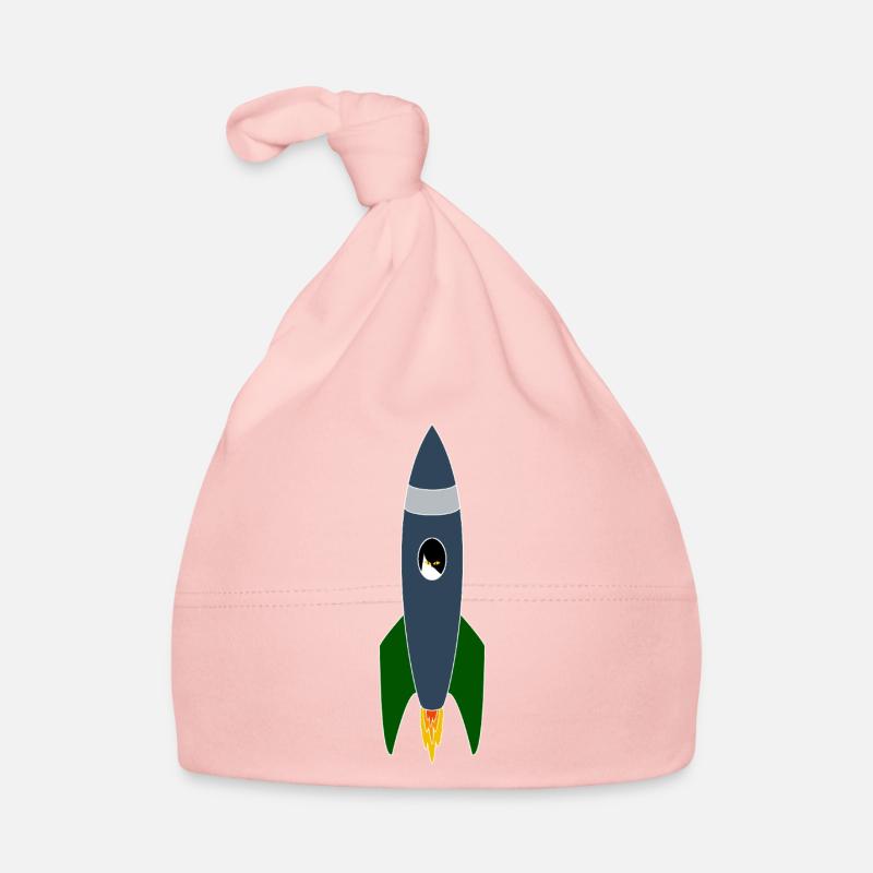 Chat dans l’espace Bonnet bio Bébé