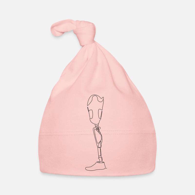 Prothèse minimaliste (gOT it!) - Bonnet bio Bébé - rose
