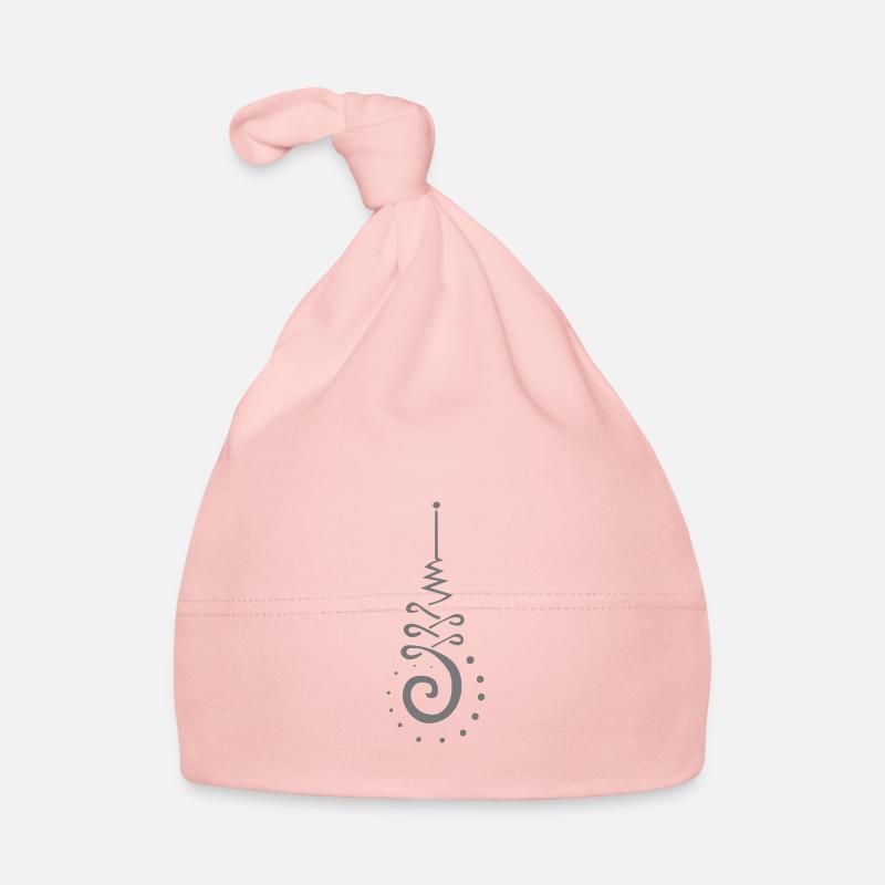 Unalome - Bonnet bio Bébé - rose