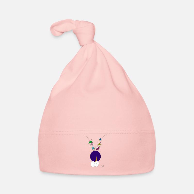 Dicker Vogel mit Freunden Baby Bio-Mütze