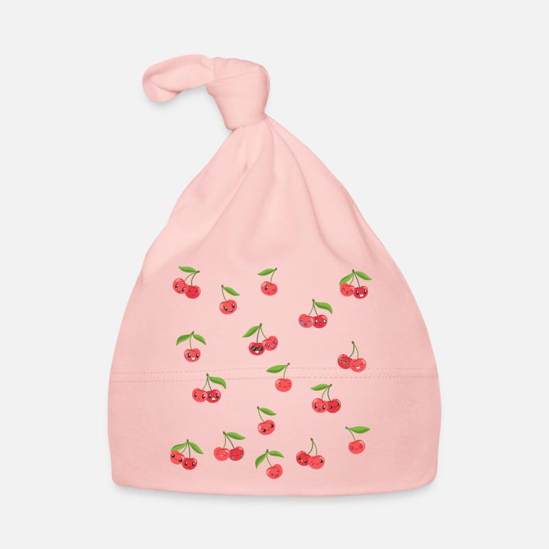 Cherry Organic Baby Cap