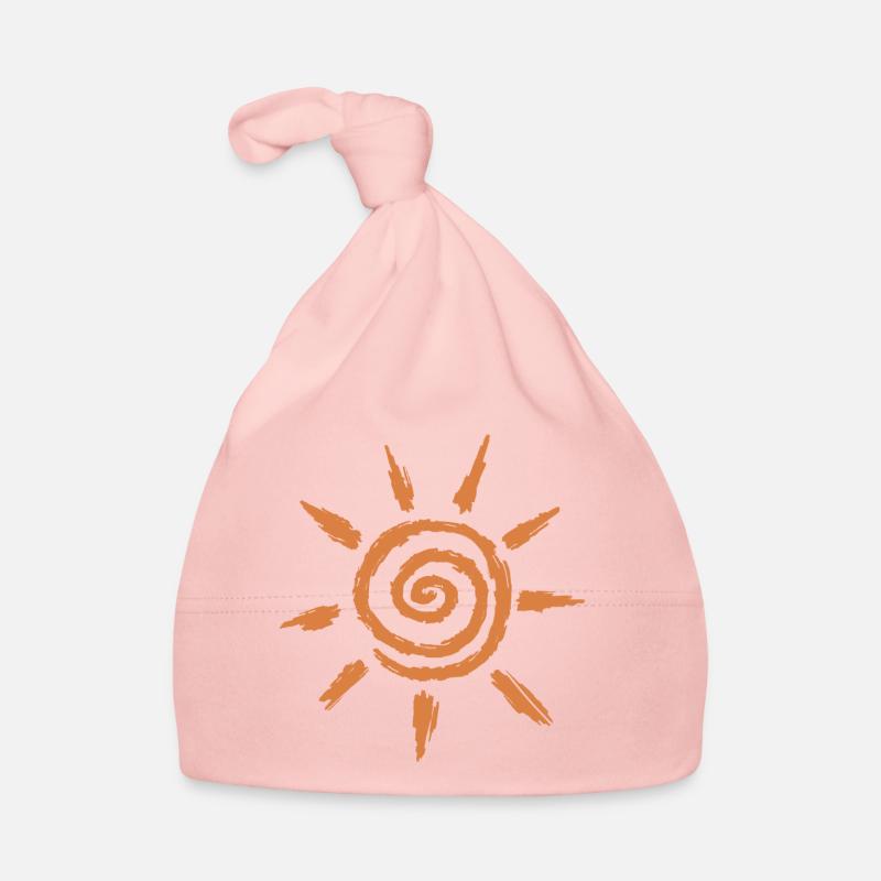 Symbole soleil Bonnet bio Bébé