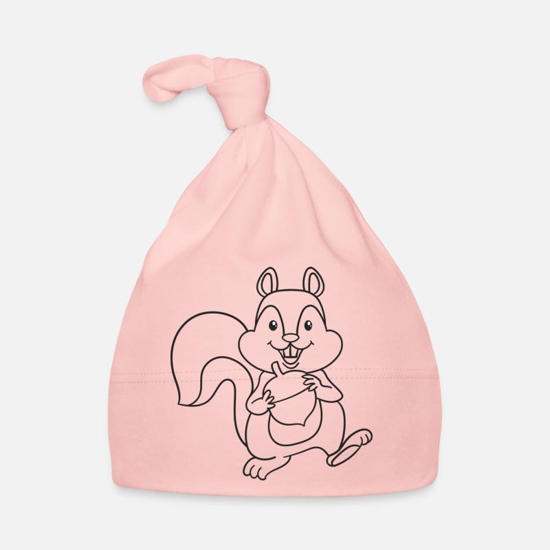 Squirrels, rodents, gift, gift idea Organic Baby Cap