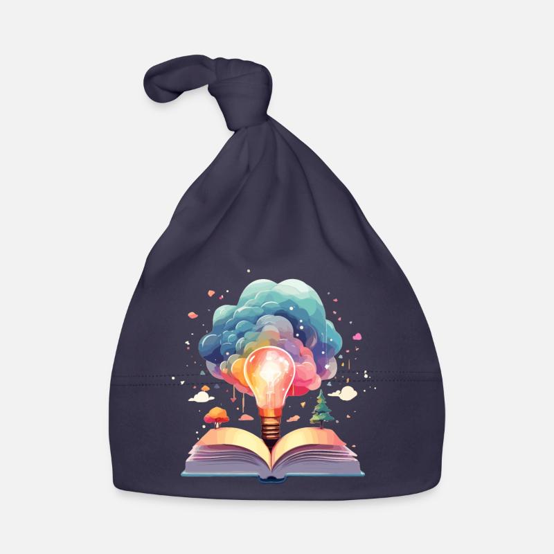 Enchanting Books Worlds Organic Baby Cap