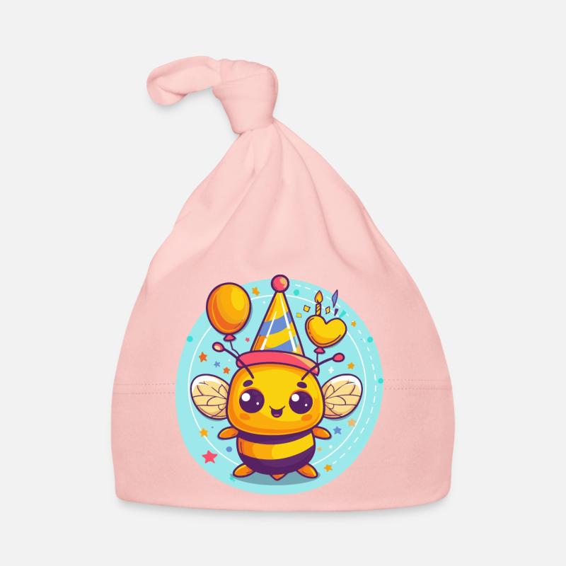 Abeille Anniversaire Bébé Bonnet bio Bébé