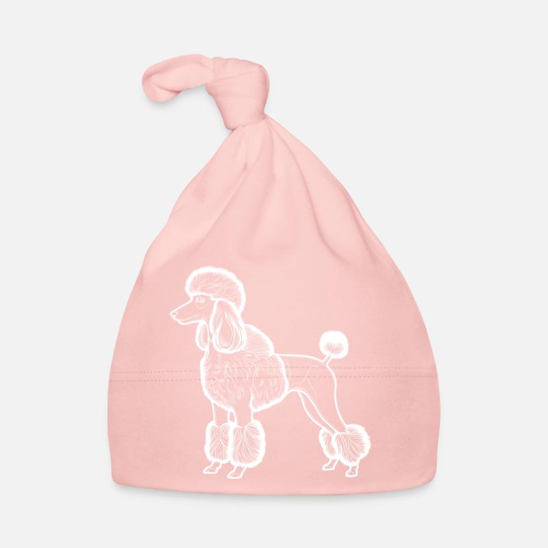 Caniche Lineart Bonnet bio Bébé