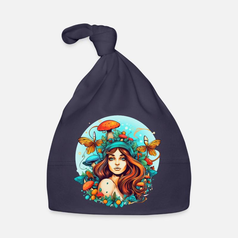 Forêt de conte de fées Bonnet bio Bébé