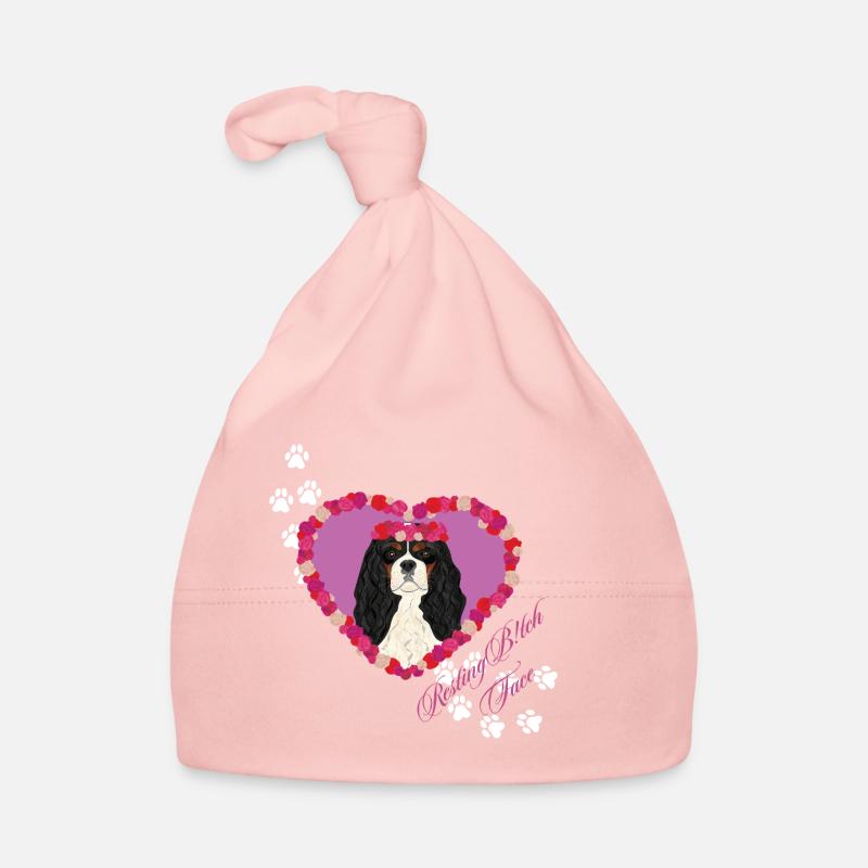 Roi Cavalier au Visage de Garçon au Repos Bonnet bio Bébé
