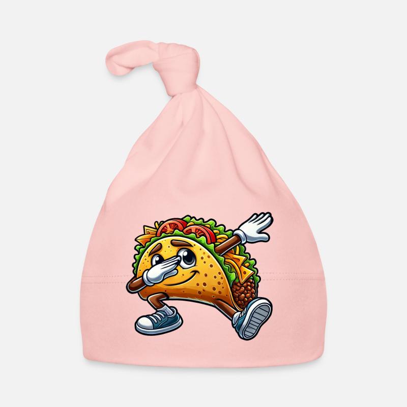 Süßer Taco Cartoon Dabbing Tanz Baby Bio-Mütze