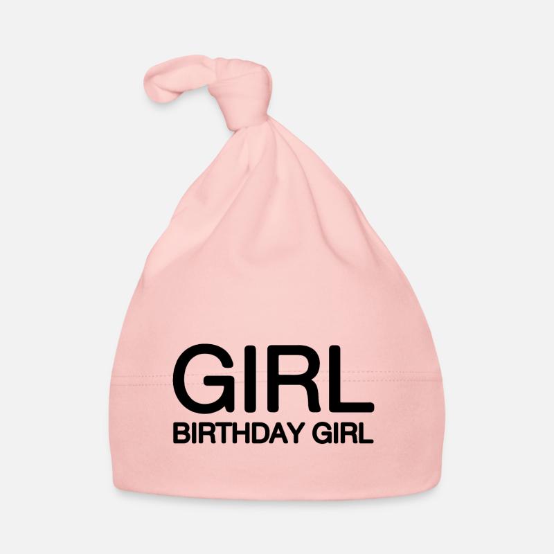 Fille d’anniversaire Bonnet bio Bébé