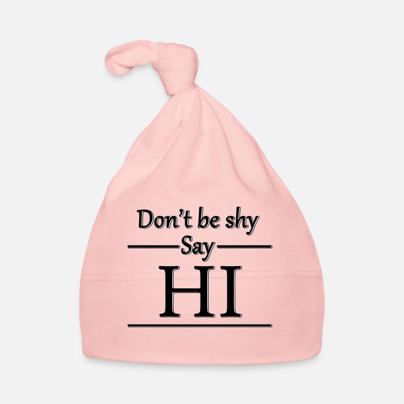 Ne soyez pas timide Bonnet bio Bébé