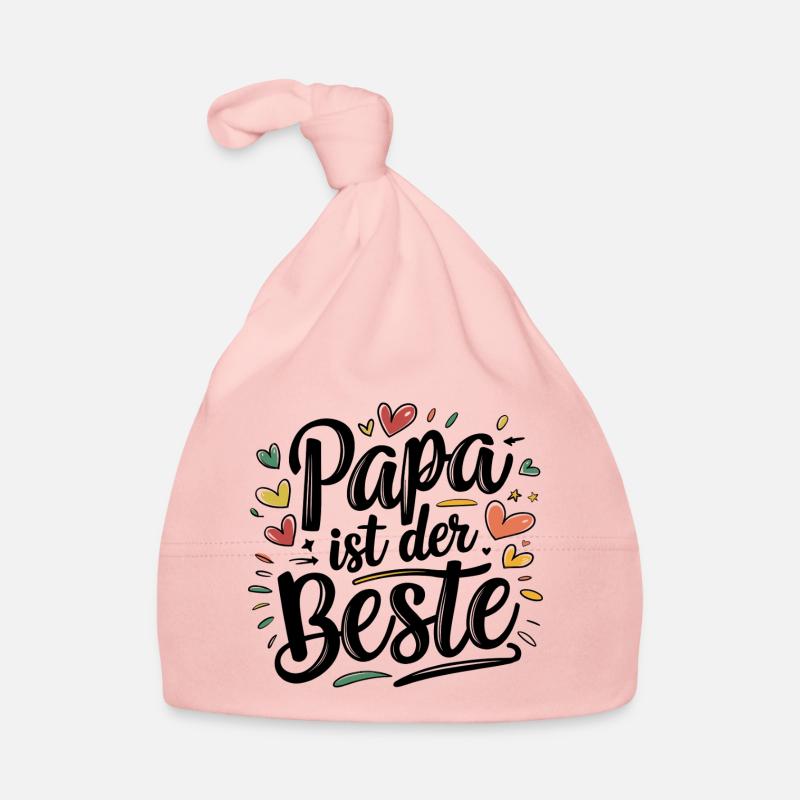 Dad is the best Organic Baby Cap