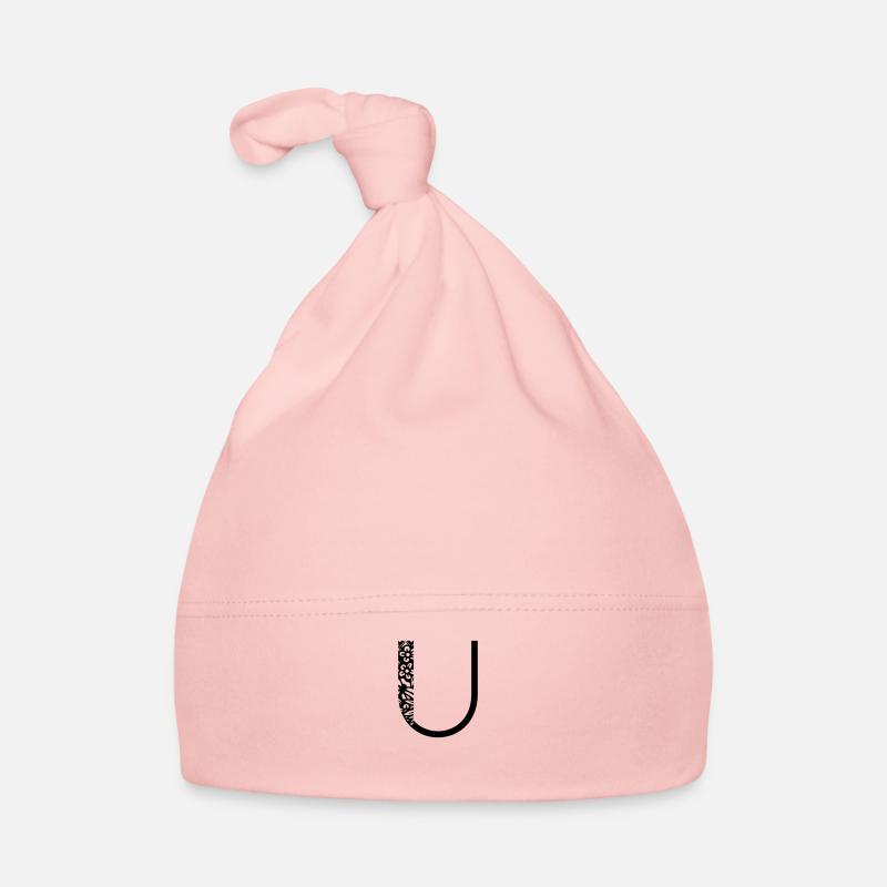 Buchstabe U Baby Bio-Mütze