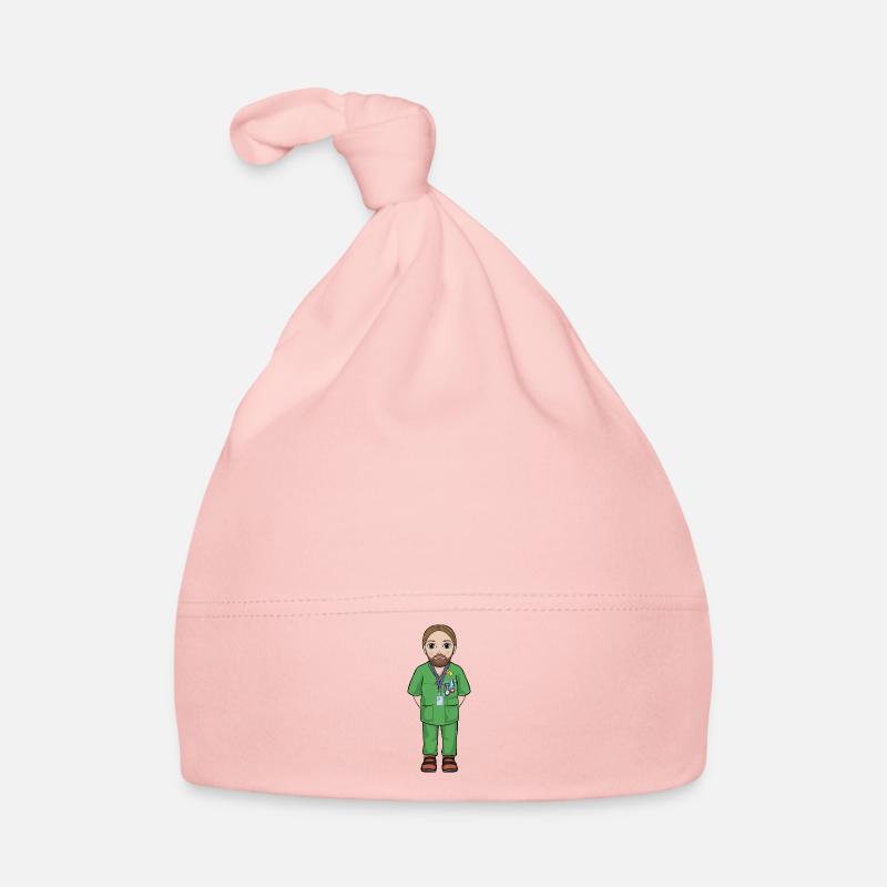 Uskan Lucas - Bonnet bio Bébé - rose