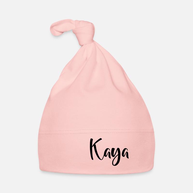 First name Kaya Organic Baby Cap