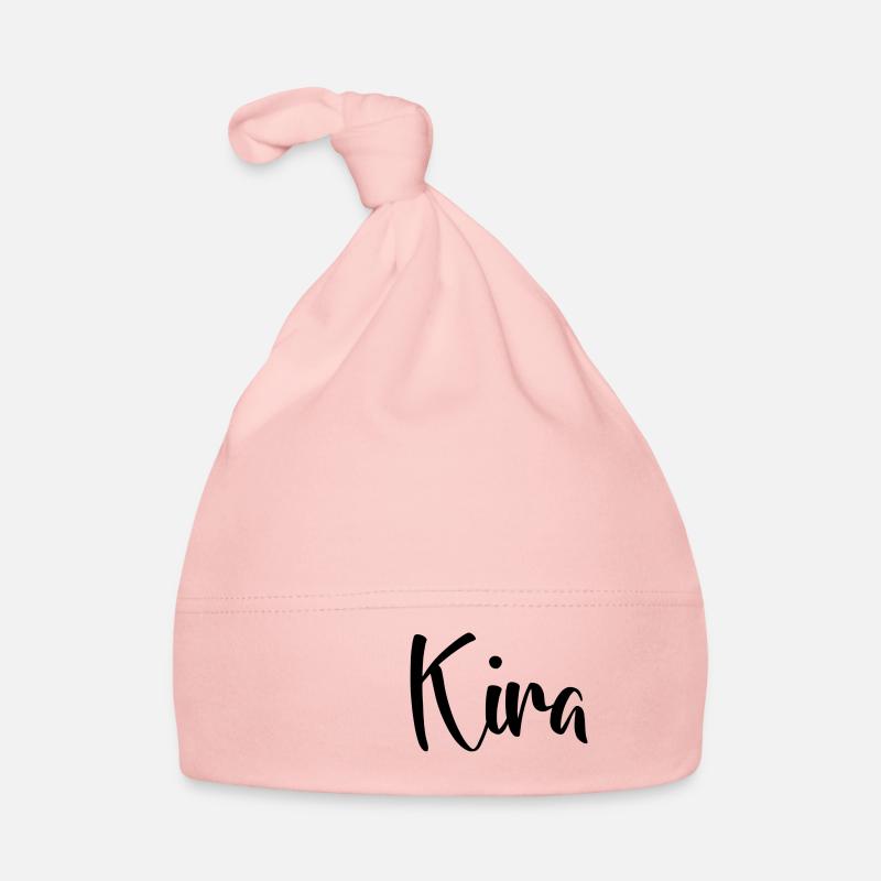 First name Kira Organic Baby Cap