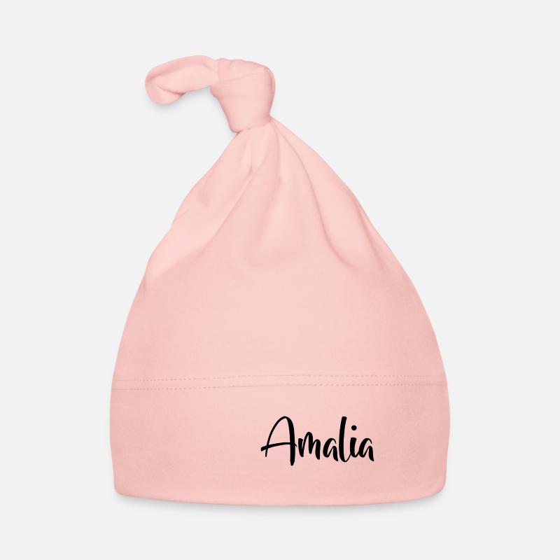 First name - Amalia Organic Baby Cap