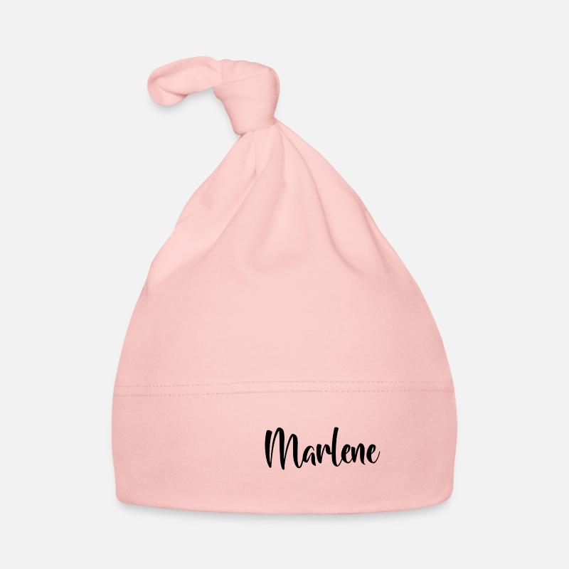 First name Marlene Organic Baby Cap