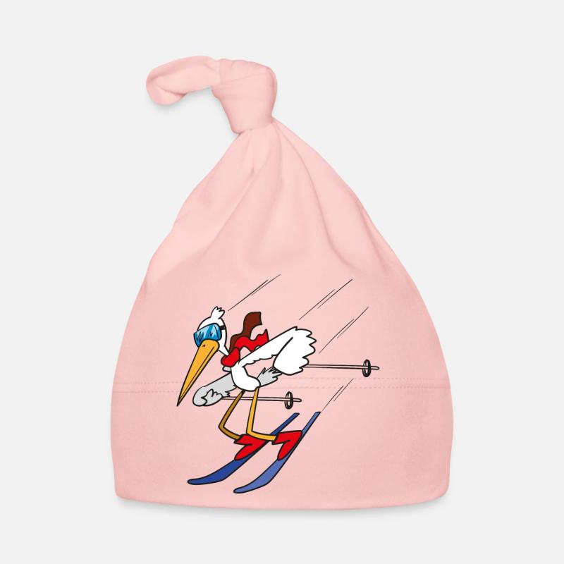 Ski Vogel Baby Bio-Mütze