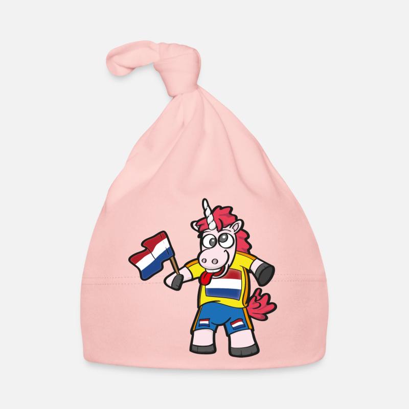 Licorne folle de Hollande Bonnet bio Bébé