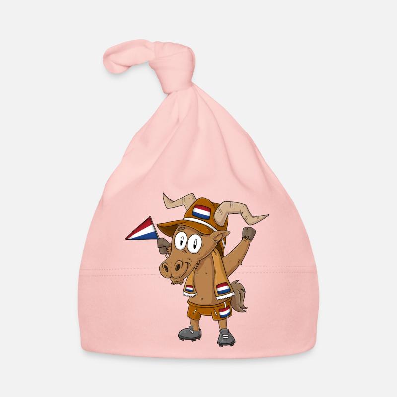 Holländer Steinbock Fan Baby Bio-Mütze