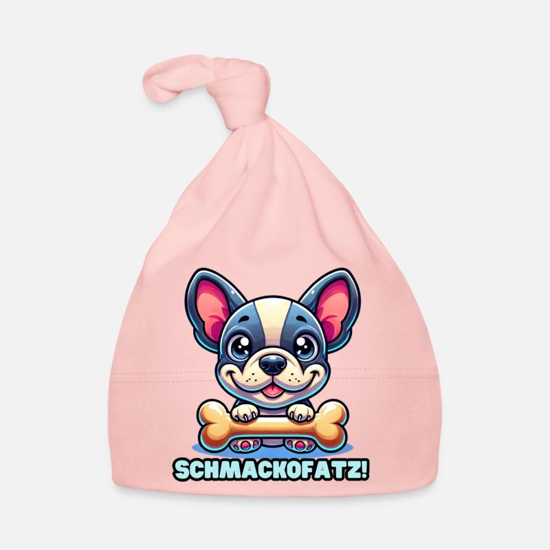 Schmackofatz 2 - Bonnet bio Bébé - rose