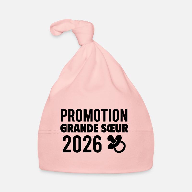 Annonce grossesse Grande Soeur 2026 Bonnet bio Bébé