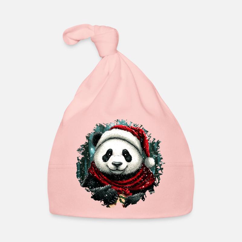 Noël Pandas Bonnet bio Bébé