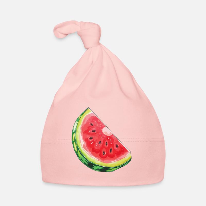 Tranche de pastèque désaltérant la soif Bonnet bio Bébé