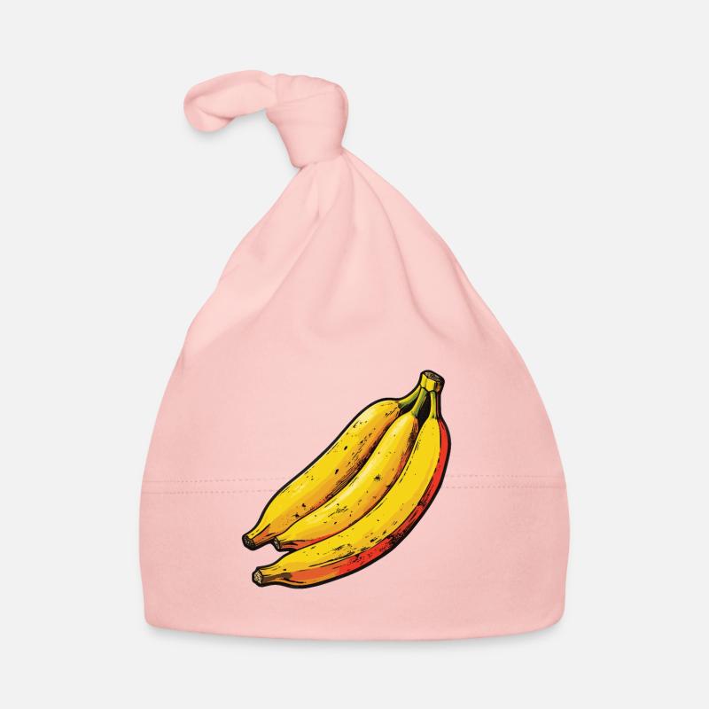 Le bonheur de la banane Bonnet bio Bébé