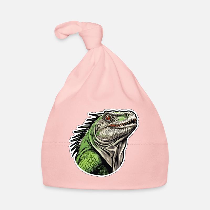 Iguana - Enchanted Wilderness Organic Baby Cap