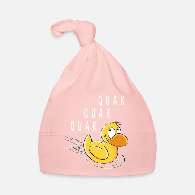 Quack Quack Duckling - Duck comic Organic Baby Cap