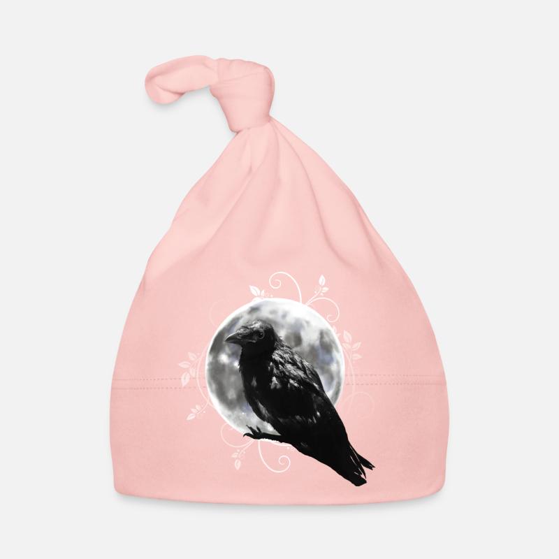 Corbeau lune Bonnet bio Bébé