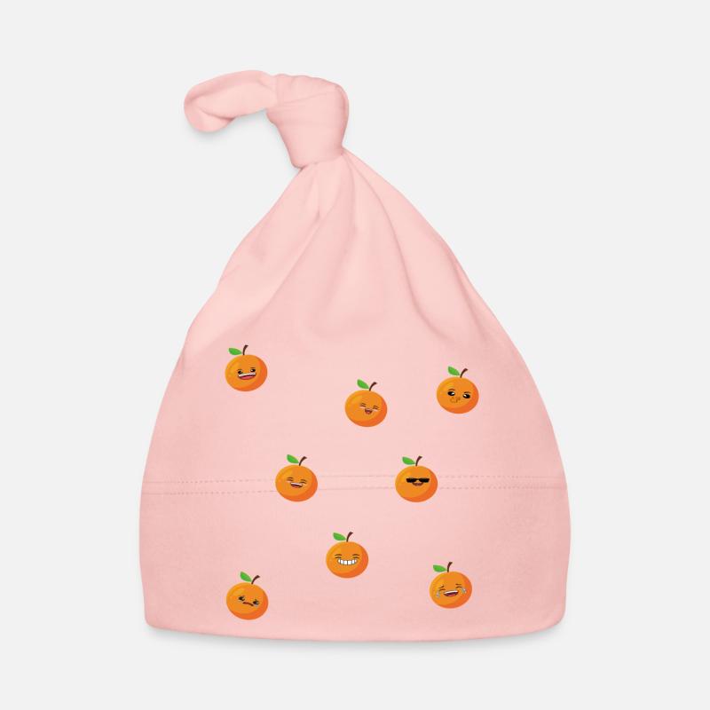 Apfelsine Baby Bio-Mütze
