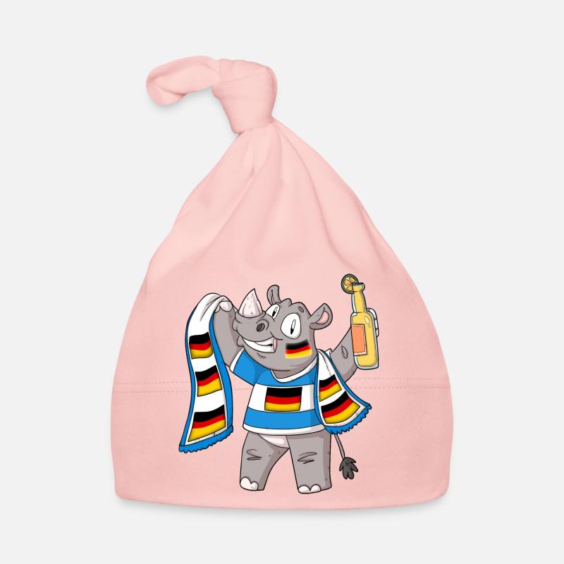 Rhino Fan Germany Organic Baby Cap