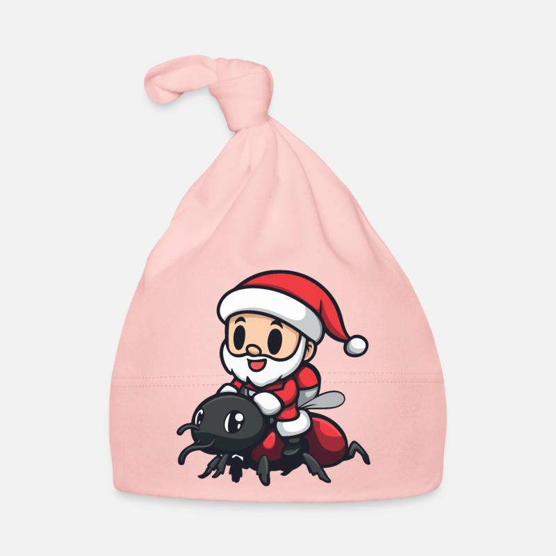 Fourmi Père Noël Bonnet bio Bébé