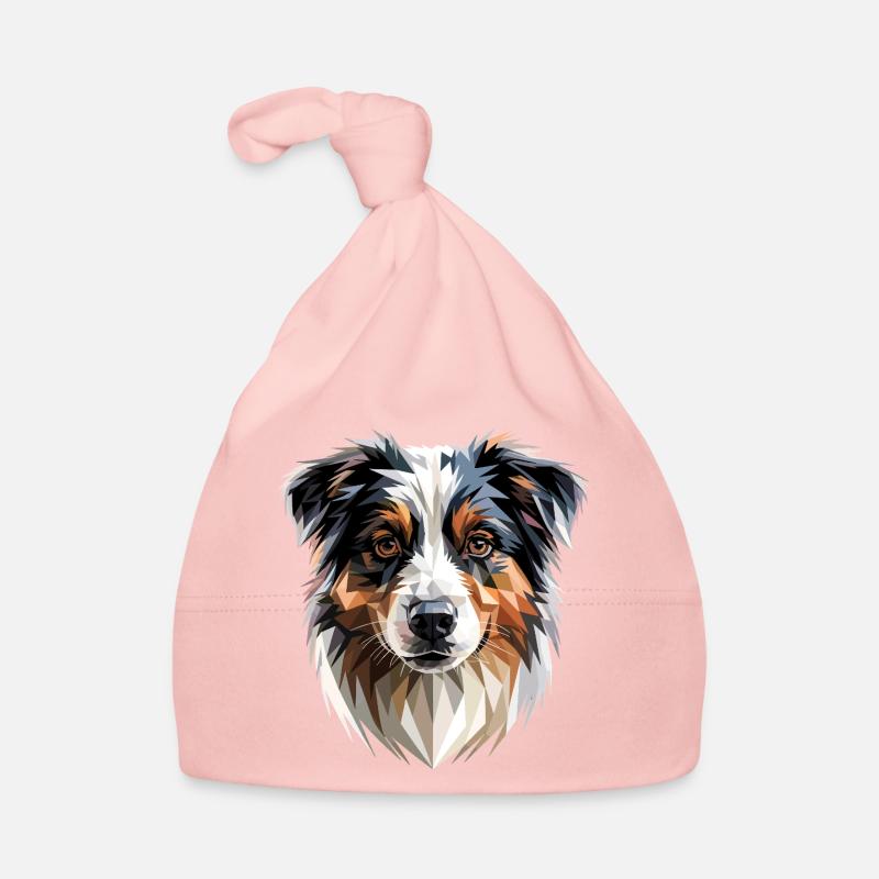 Australian Shepherd Hunde Liebhaber Süßer Aussie Baby Bio-Mütze