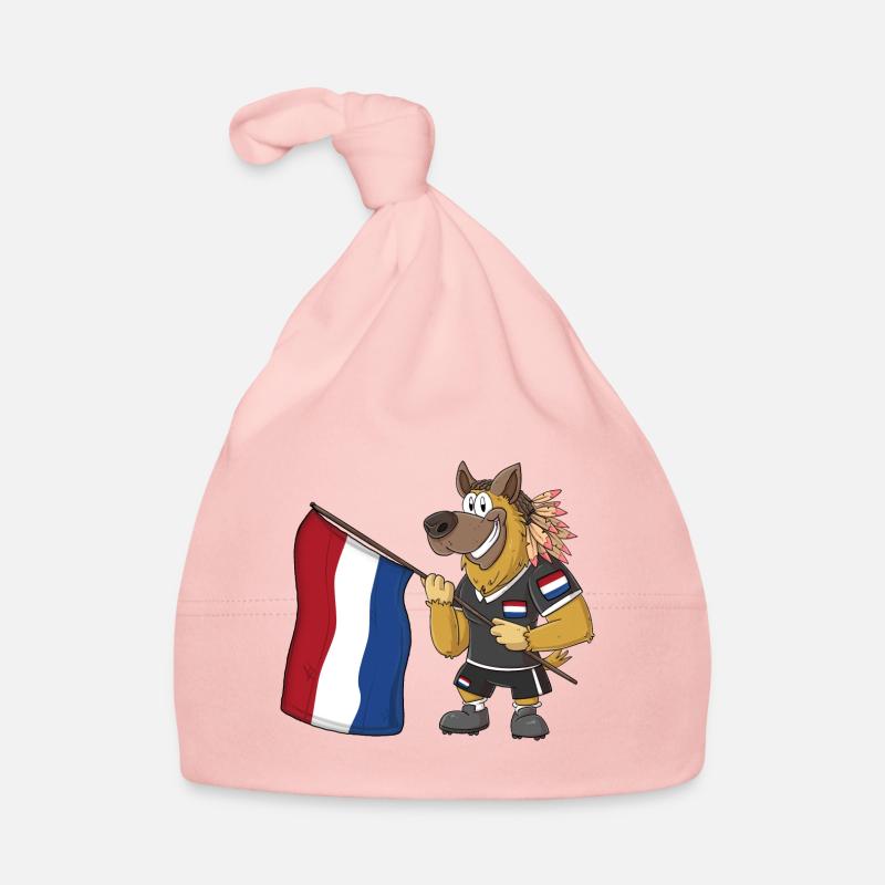 Holländer Rasta Hund Baby Bio-Mütze