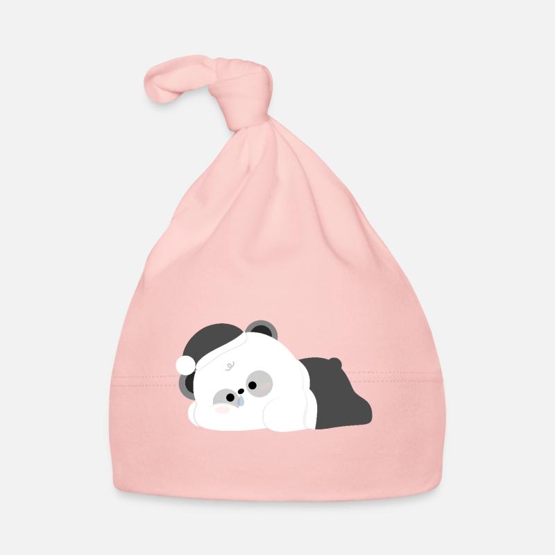 Müder Panda Baby Bio-Mütze