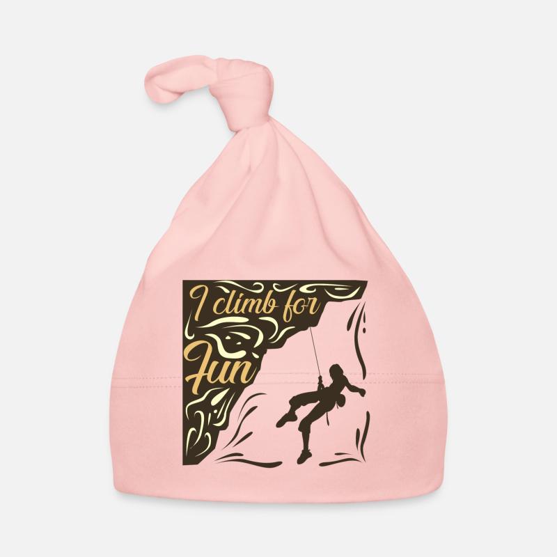 Grimper pour le plaisir Bonnet bio Bébé