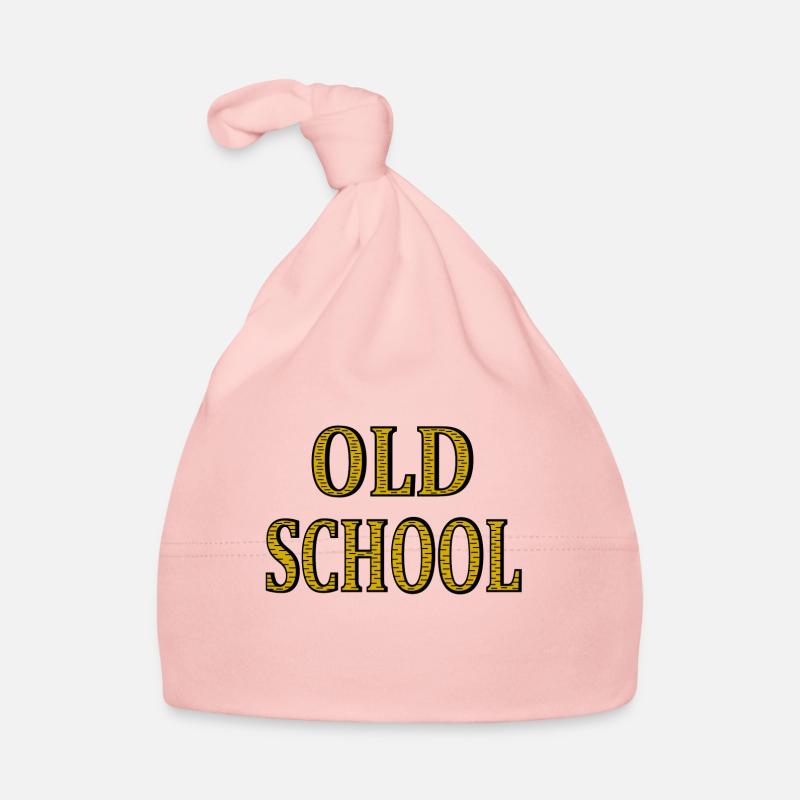 Old school Baby Bio-Mütze