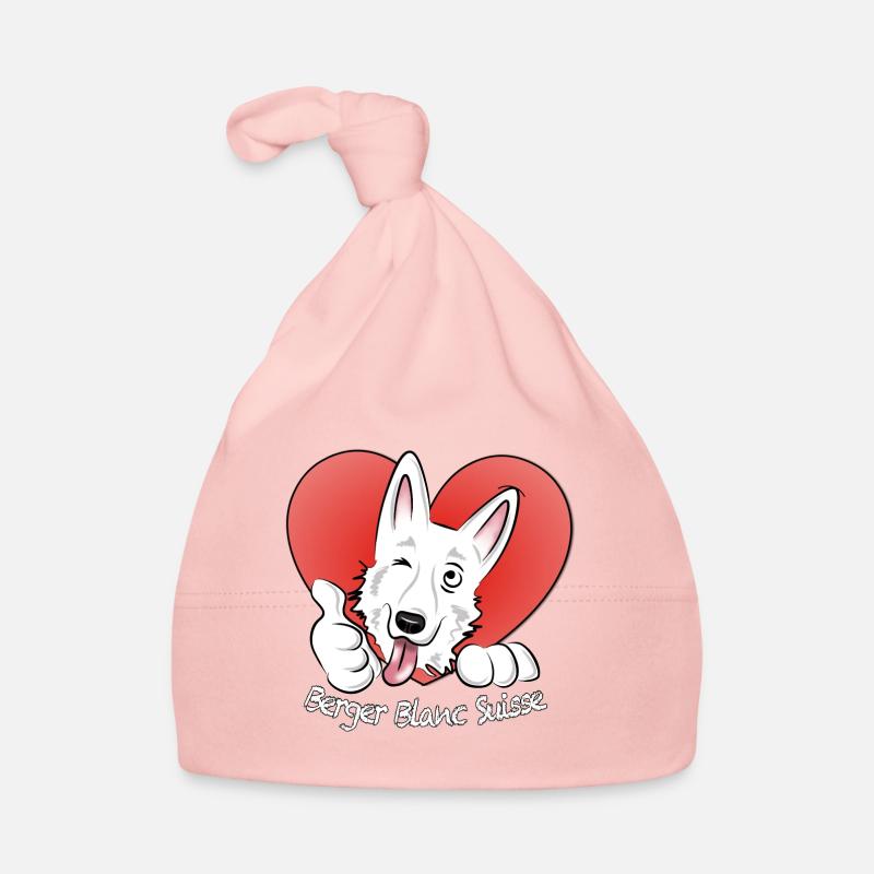 Berger Blanc Suisse Bonnet bio Bébé