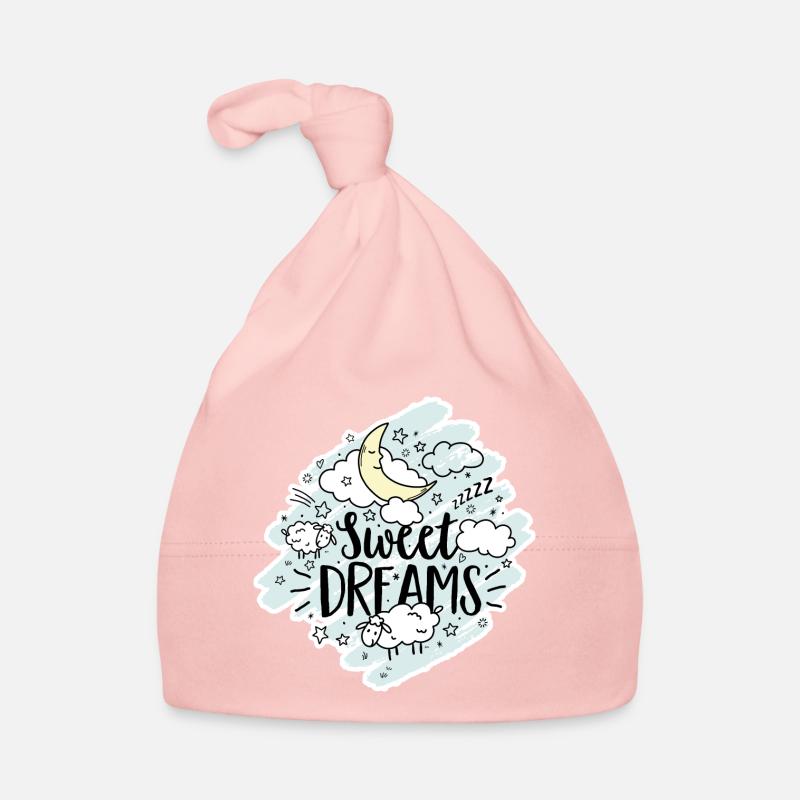 SWEET DREAMS SHEEP AND CLOUDS Organic Baby Cap