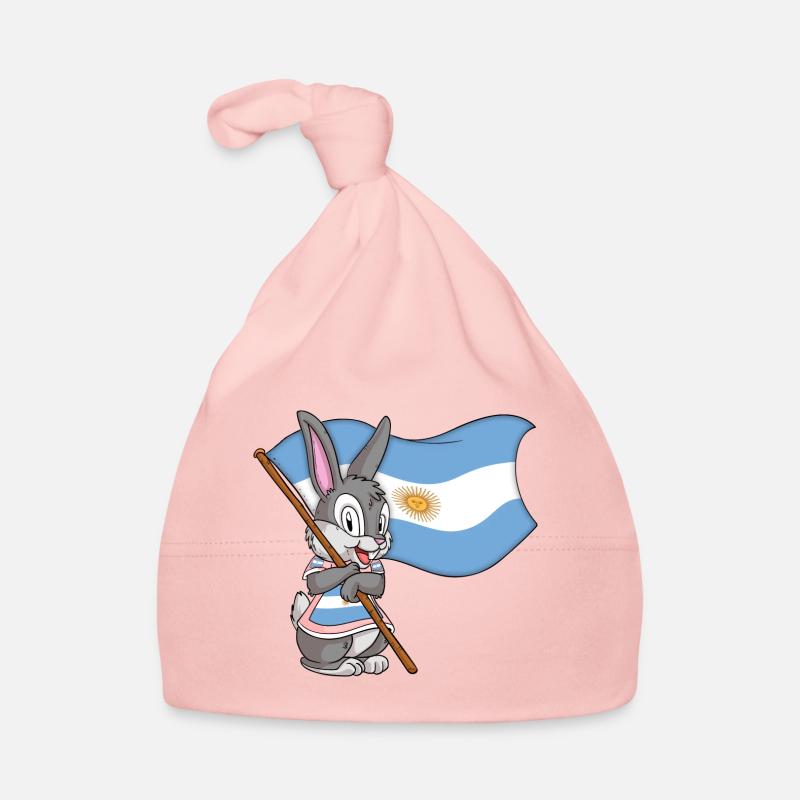 Lapin Argentine Bonnet bio Bébé