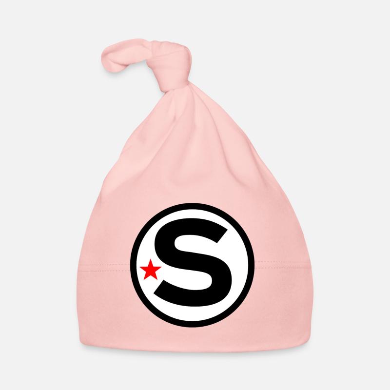 Letter S Organic Baby Cap