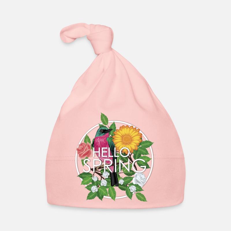 Hello Spring Organic Baby Cap