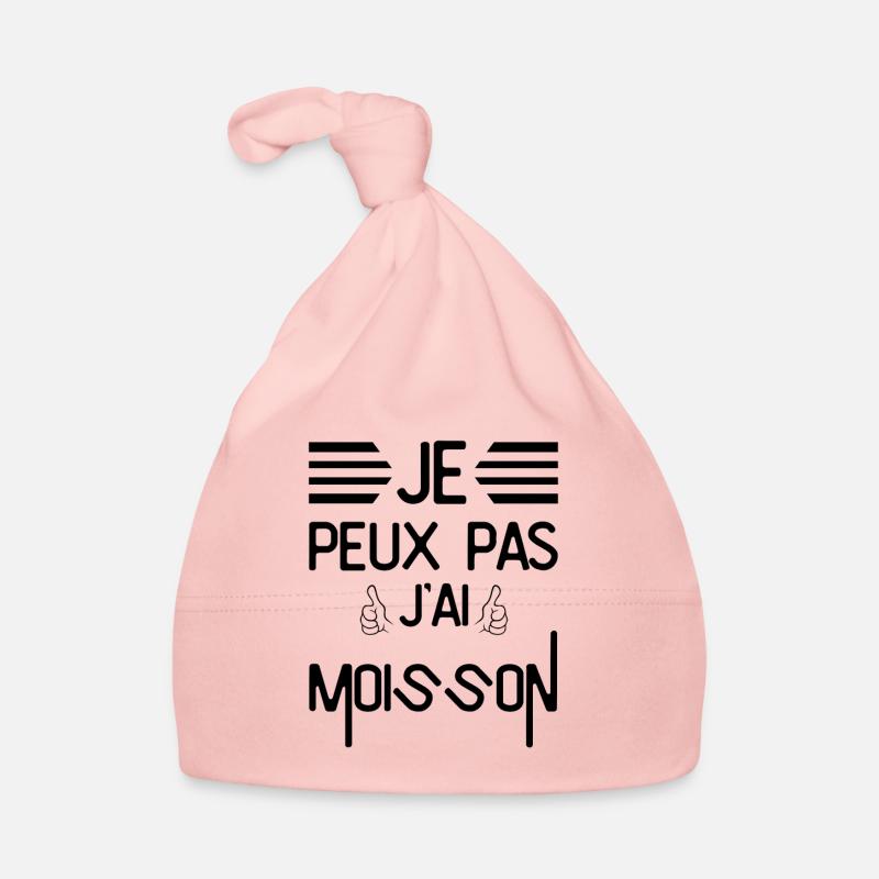 Je Peux Pas J Ai Moisson Bonnet bio Bébé