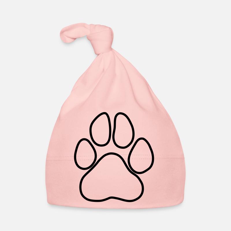 Pfotenumriss Baby Bio-Mütze