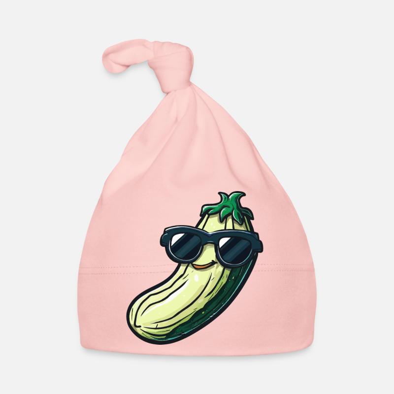 Concombre avec lunettes de soleil Bonnet bio Bébé